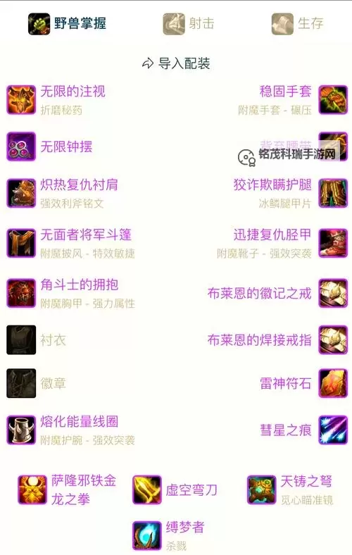 《TBC术士职业饰品指南:提升你的术士角色战力的必备配件》图2