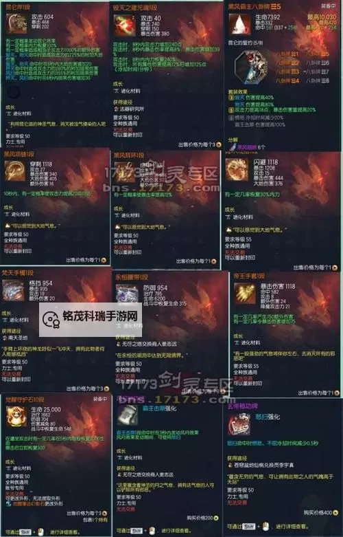 剑灵提升伤害最重要装备指南：优先选择的关键装备解析图1