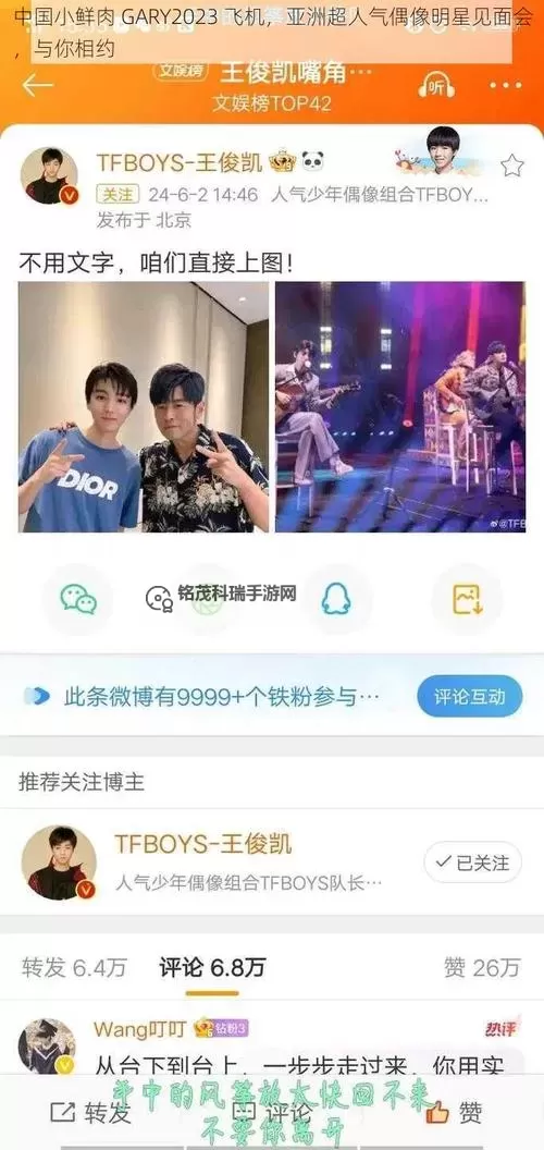 中国小鲜肉gary携西北军军亮相2022，引领青春新风尚图1