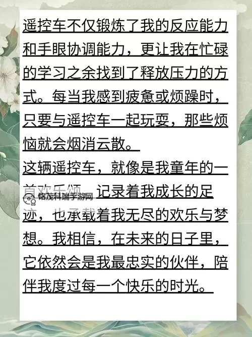 在街上他突然按了遥控器作文：意想不到的奇遇图1