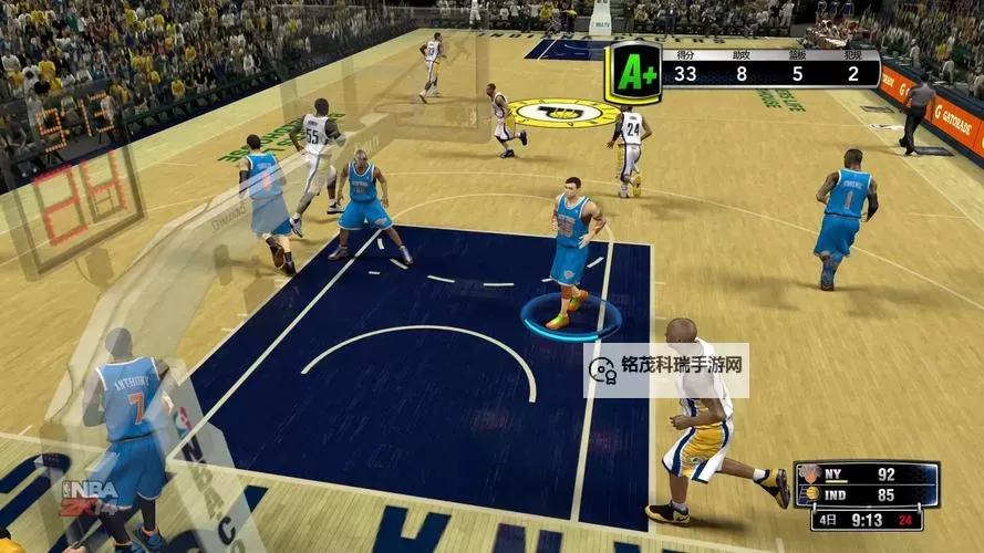 NBA2K14怎么锁定防守技巧详解图1