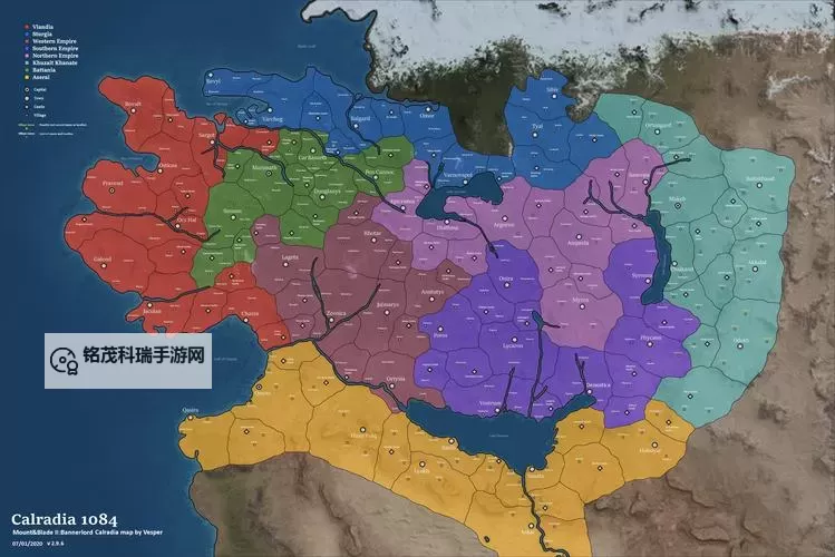 骑马与砍杀2各国首都全解析：各国首都位置与战略意义图1