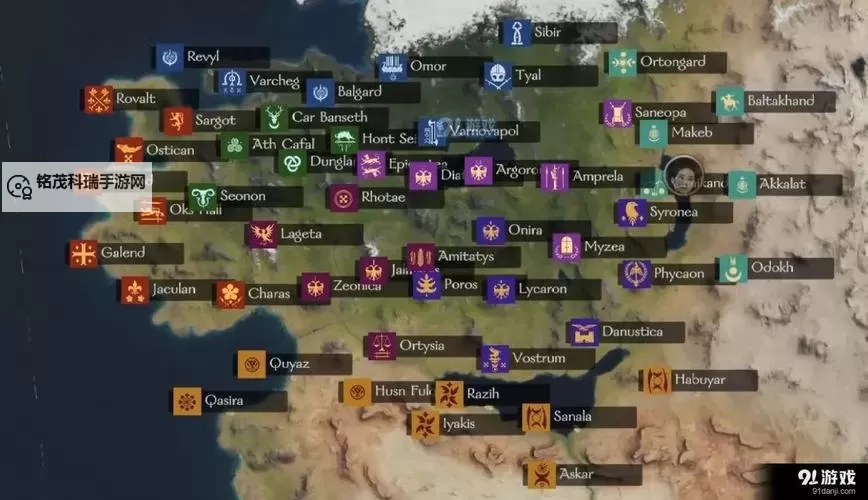 骑马与砍杀2各国首都全解析：各国首都位置与战略意义图2