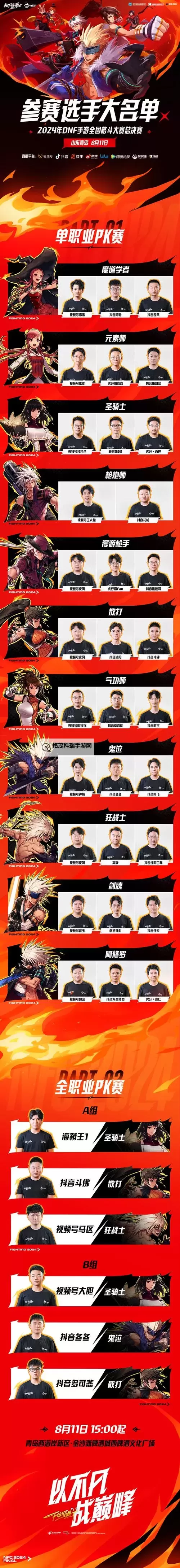 热血开启！2024年DNF全国格斗大赛精彩赛况全揭秘图1