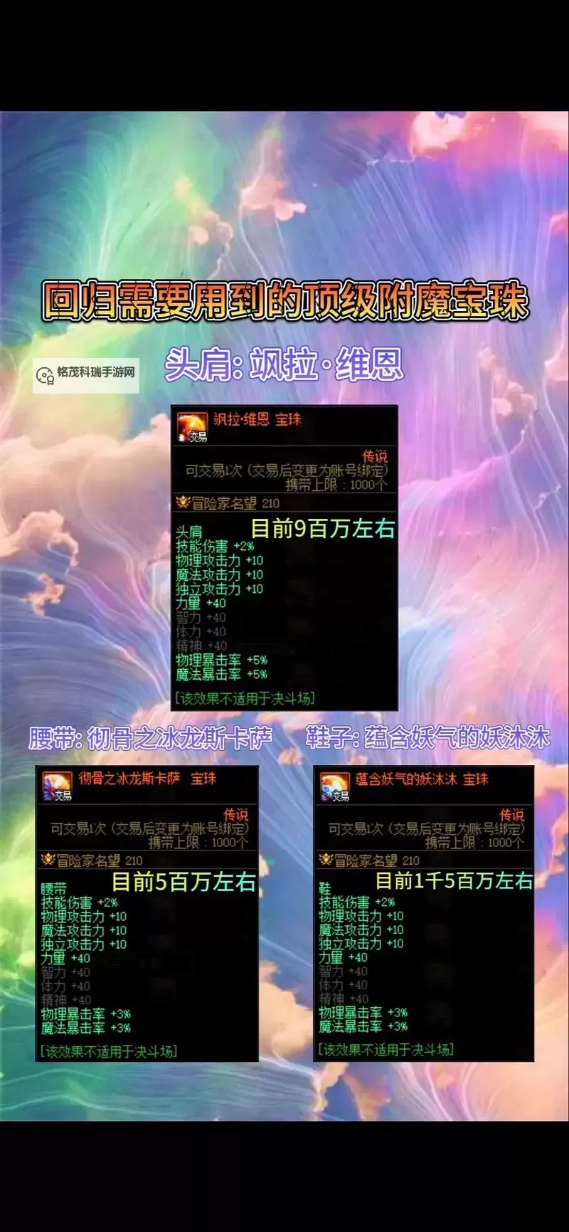 dnf腰带宝珠有哪些能买的:推荐购买指南解析图2