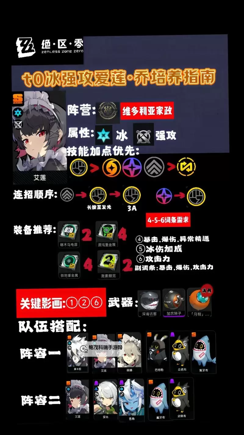 《绝区零》11号详细培养攻略图2