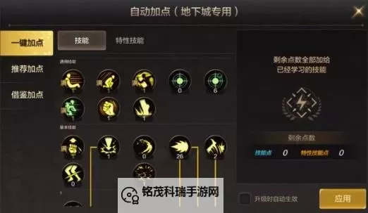 DNF男气功加点详解：110级最佳加点方案推荐图1