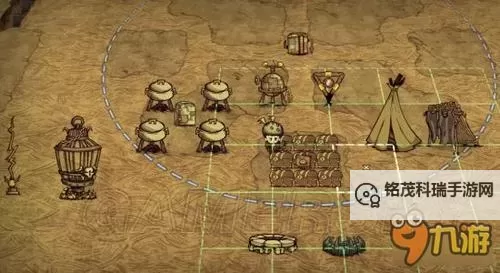 《饥荒》基地建设布局图推荐 饥荒基地怎么布局图1