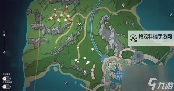 《原神》高效率刷丘丘人路线推荐图2