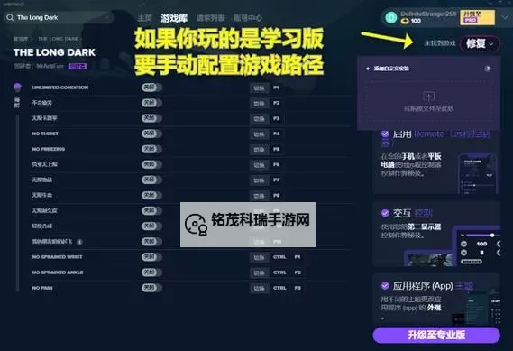 《撞击冬季》修改器使用方法说明 撞击冬季修改器怎么用图1