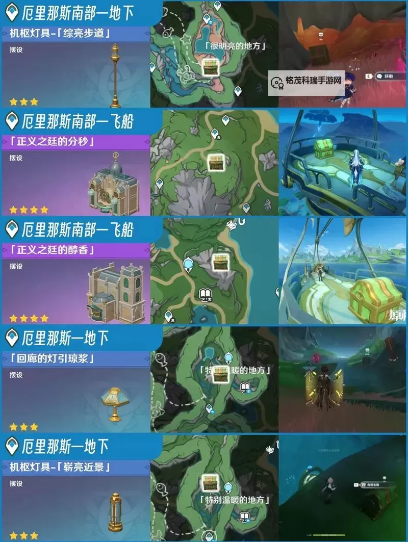 《原神》白术传说秘境宝箱位置一览图1