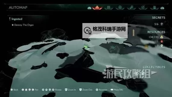 《毁灭战士黑暗时代》原始物种锻造厂幽灵石位置图1