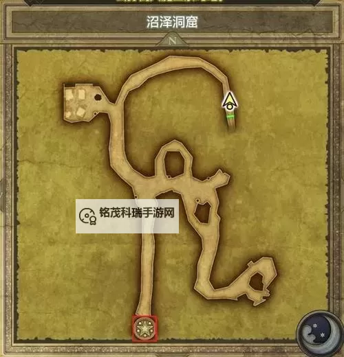 《勇者斗恶龙3重制版》索玛城堡地下2层解谜攻略图1