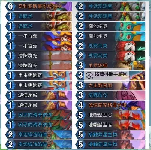 《炉石传说》国服超生猎卡组推荐图2