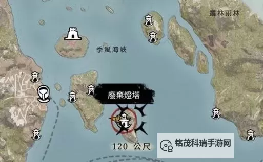 《碧海黑帆》大地图全点位一览图2