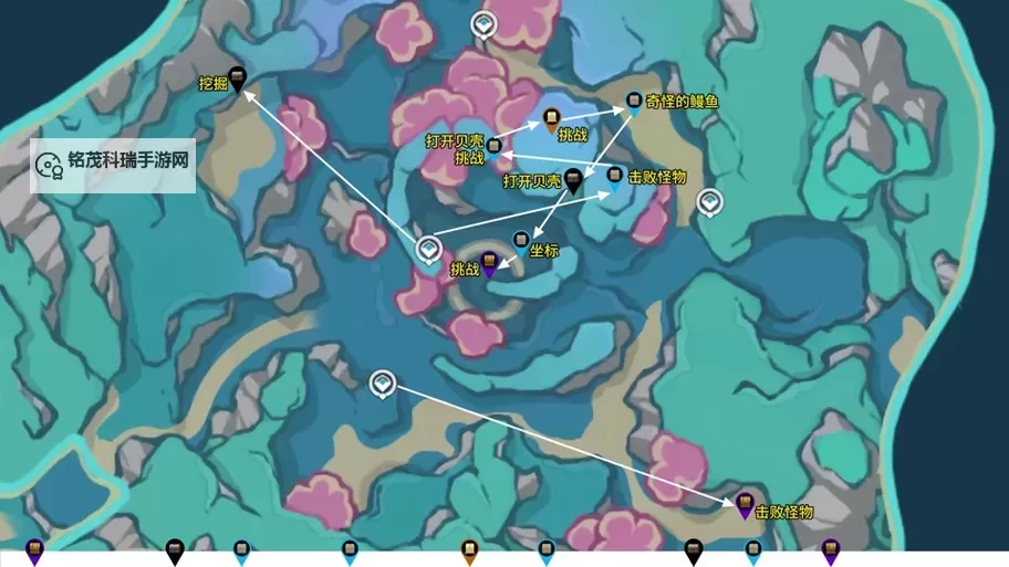 《原神》4.6旧日之海锚点秘境路线分享图2