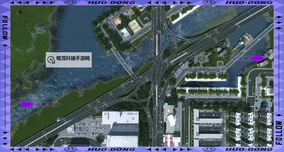 《都市天际线2》美观闸道修建方法图1