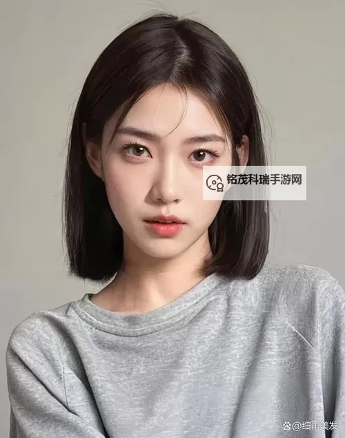 如何打造自然清新直发梨花头的完美造型指南图2