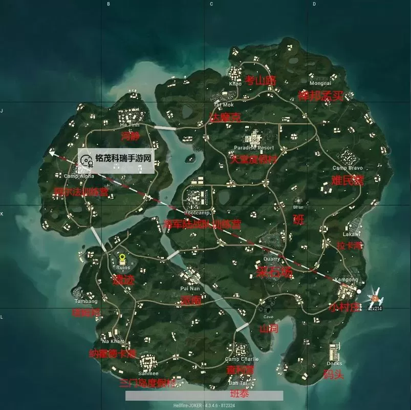 《绝地求生大逃杀》学校多排打法、地形分析及队伍分工解析图2