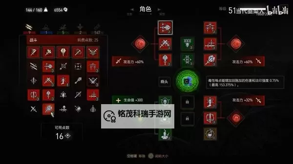 《巫师3》近战流加点方法 巫师3近战流怎么加点图1