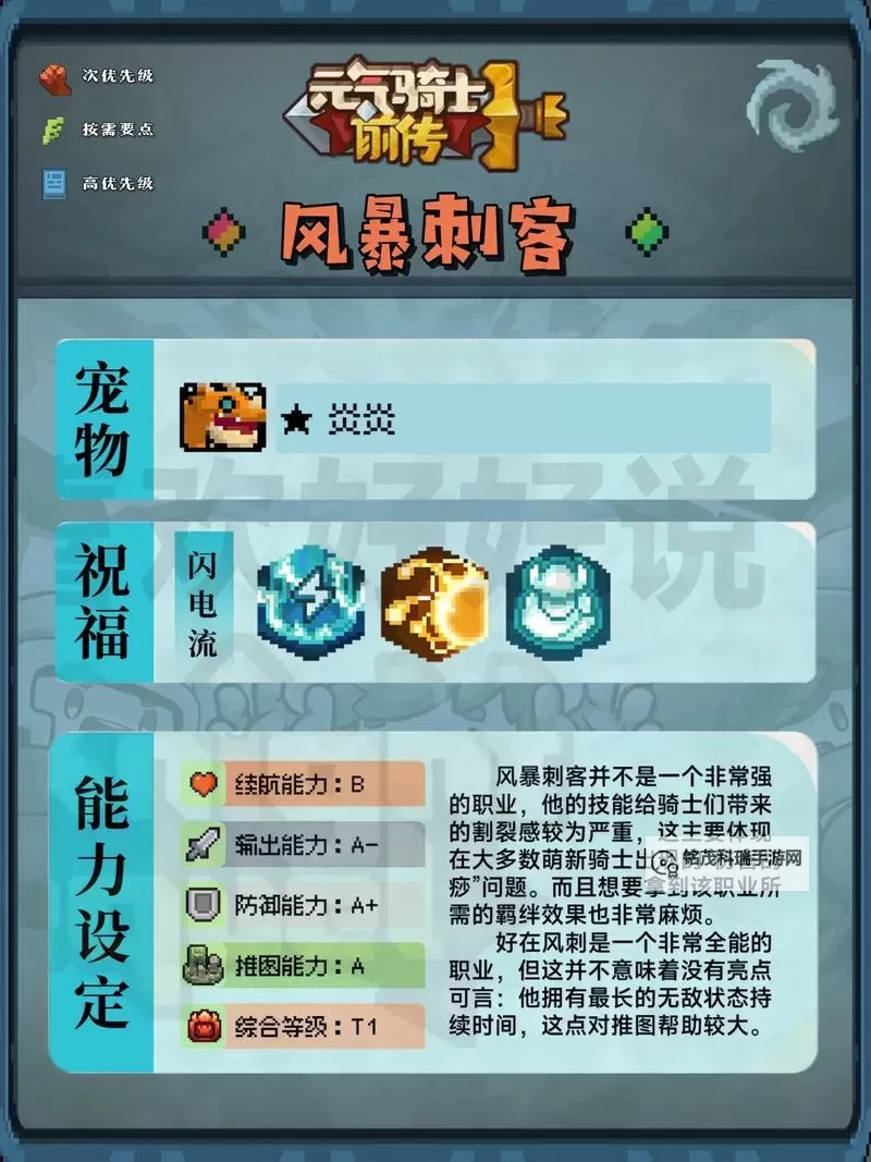 《元气骑士前传》刺客旋风斩无敌流BD分享图1