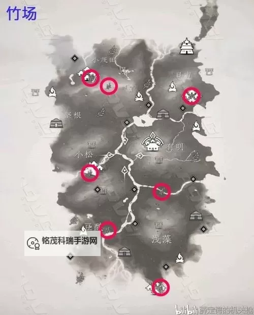 对马岛之魂击竹位置一览 20处击竹位置一览图1