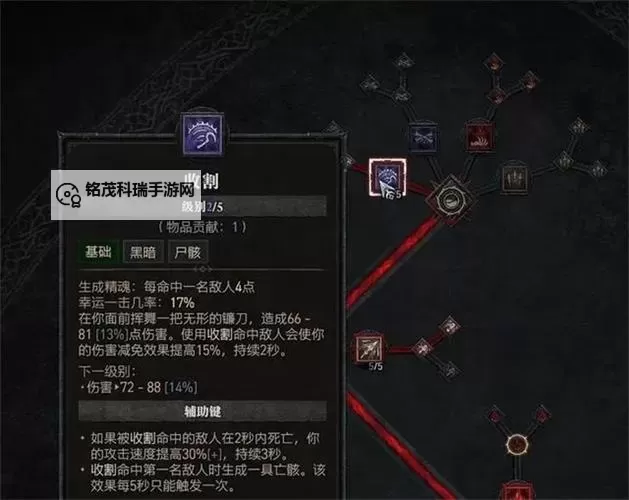 《暗黑破坏神4》死灵法师天赋技能加点思路图1