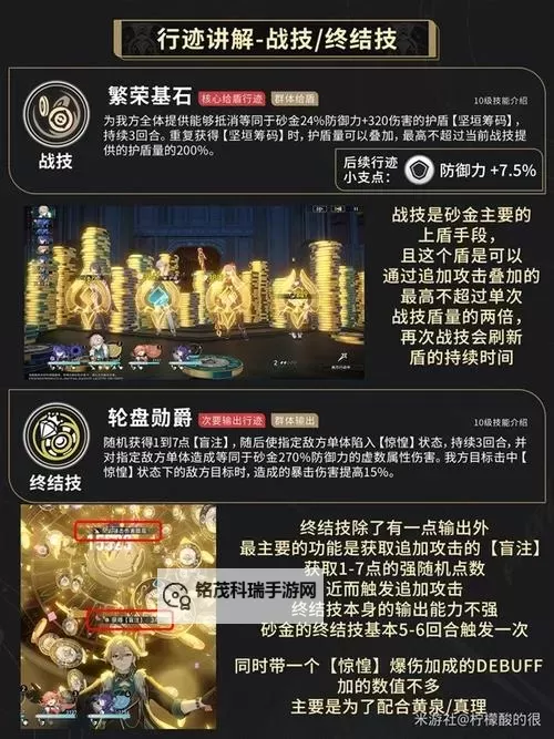 《崩坏星穹铁道》养成一图流攻略 砂金怎么培养图1