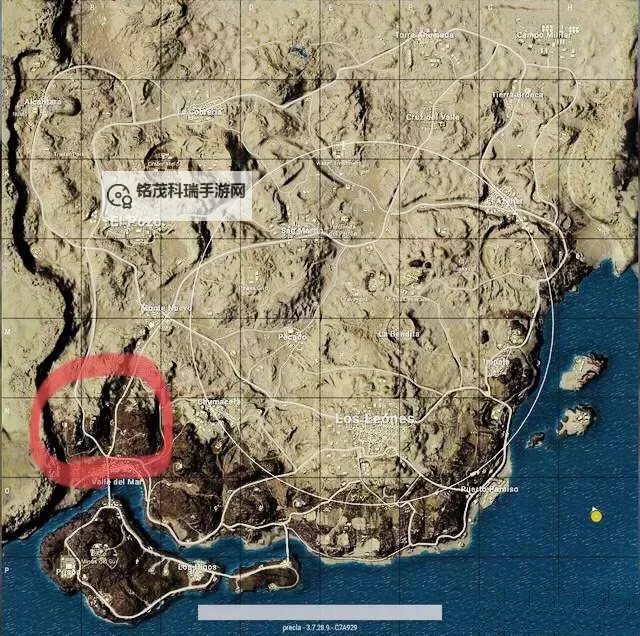 《绝地求生》沙漠地图逆光阴人位置详解 绝地求生沙漠地图怎么阴人图1