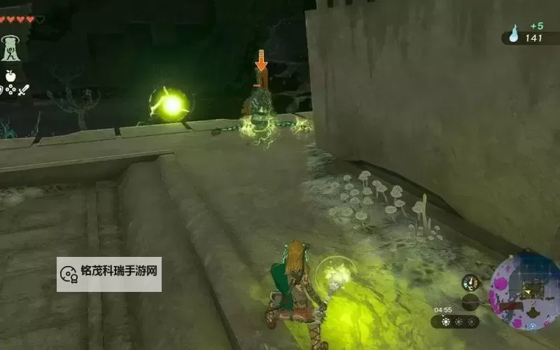 《塞尔达传说王国之泪》地底BOSS巨霸迦马战斗技巧图1