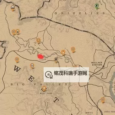 《荒野大镖客OL》12月17日纳扎尔夫人位置图1