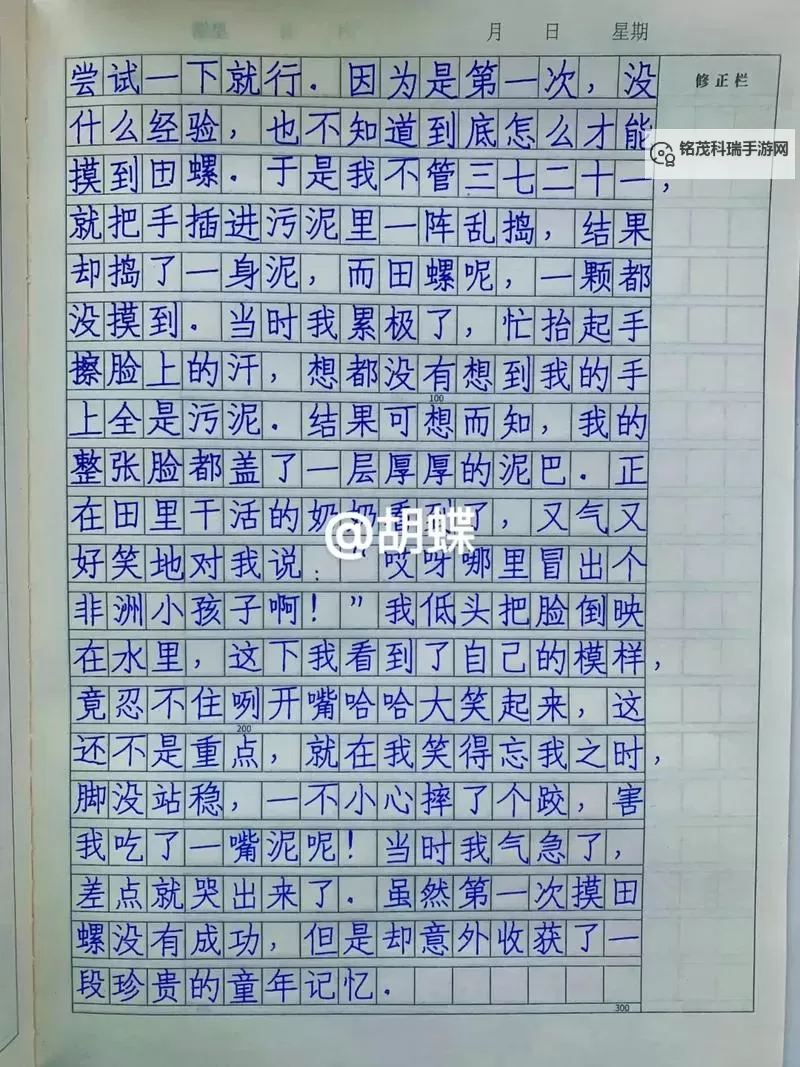 做错一题进去一次C黄的作文：一次难忘的成长经历图1