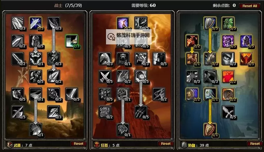 《射雕》坦克开局天赋推荐 前排开局天赋怎么选图1