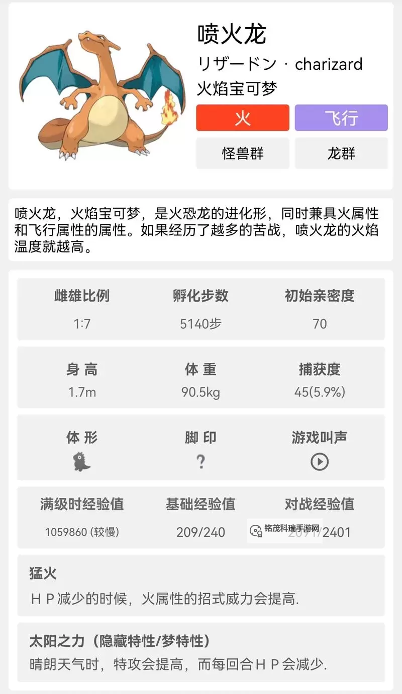 《宝可梦朱紫》7星太晶喷火龙数值分析与打法讲解图1