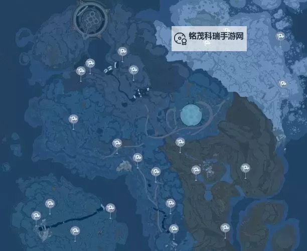 《幻塔》人工岛二期风景点位置一览图1