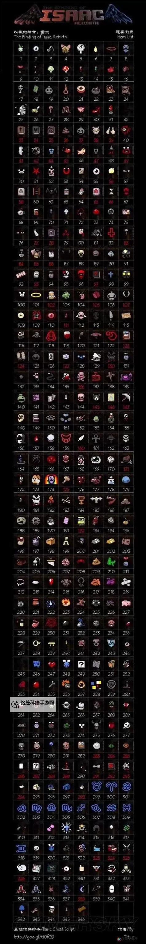 以撒的结合:重生 12星座增益效果图文解析图2