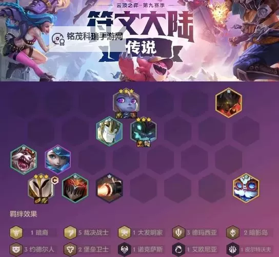 《云顶之弈》11.11版铁甲圣枪上分阵容推荐图1