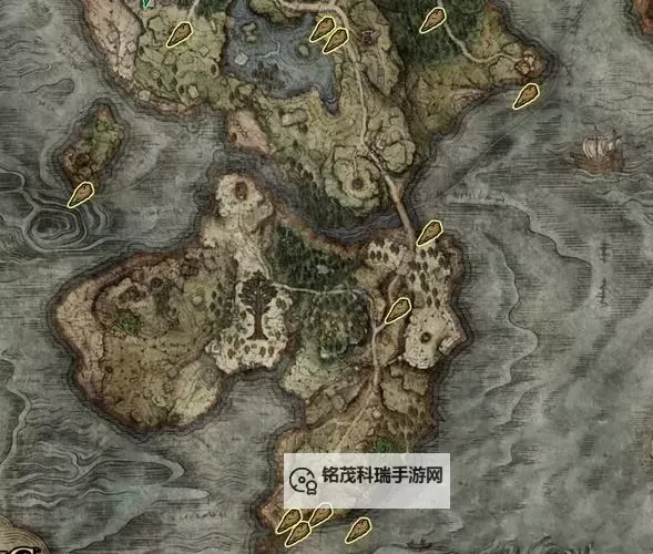 《艾尔登法环》古龙岩锻造石获取方法 墓地铃兰获取地点图1