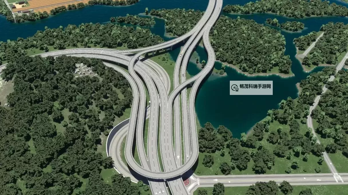 《都市天际线2》跨线桥建造教程 下穿隧道怎么建图1