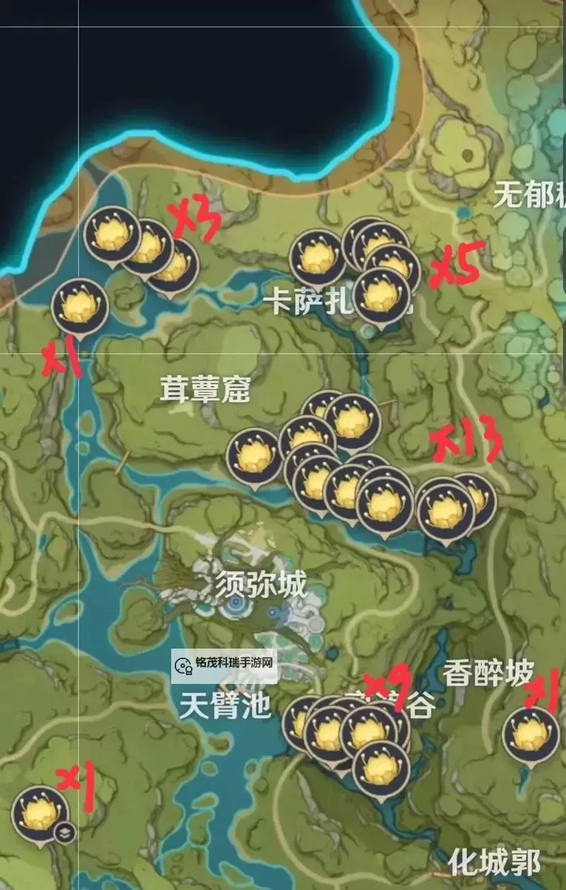 《原神》嘟嘟莲快速采集线路分享 原神嘟嘟莲怎么获得图1