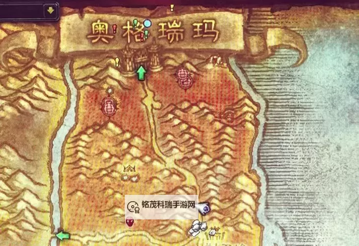 《莎木3》全草药位置地图图1